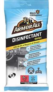 ArmorAll Disinfectant Wipes - 69p Instore @ Home Bargains (Kingston Retail Park Hull)