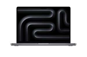Apple MacBook Pro (M3, 2023) 14 inch with 8-core CPU and 10-core GPU, 512GB SSD - Space Grey