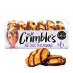Mrs Crimble's Gluten Free 6 Large Chocolate/Coconut Macaroons 195g/180g (Instore Grimsby)