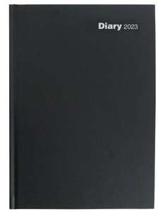 Niceday Diary A4 2023 Week to view Portrait Black English 21.5 x 30.5 cm Buy 1 get 2 Free £3.29 + £2.49 delivery @ Viking Direct