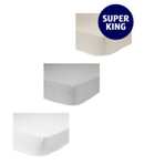 Super King Fitted Sheet - £7.99 (+£2.95 Delivery) @ Aldi