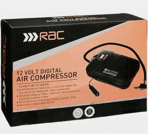 Digital RAC 12v Digital Air compressor - £14 Instore @ B&M (Small Heath, Birmingham)