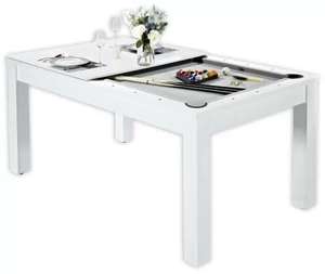 Pureline 6ft Pool/Table Tennis Dining table White Or Grey