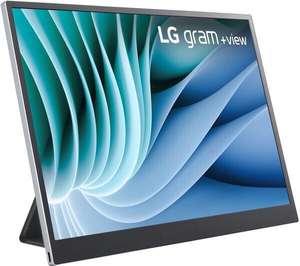 Opened – never used LG GRAM +VIEW 16MR70.ASDA1 QUAD HD 16" IPS LCD PORTABLE MONITOR 5MS USB-C (Very limited stock) @ electrical_bargain