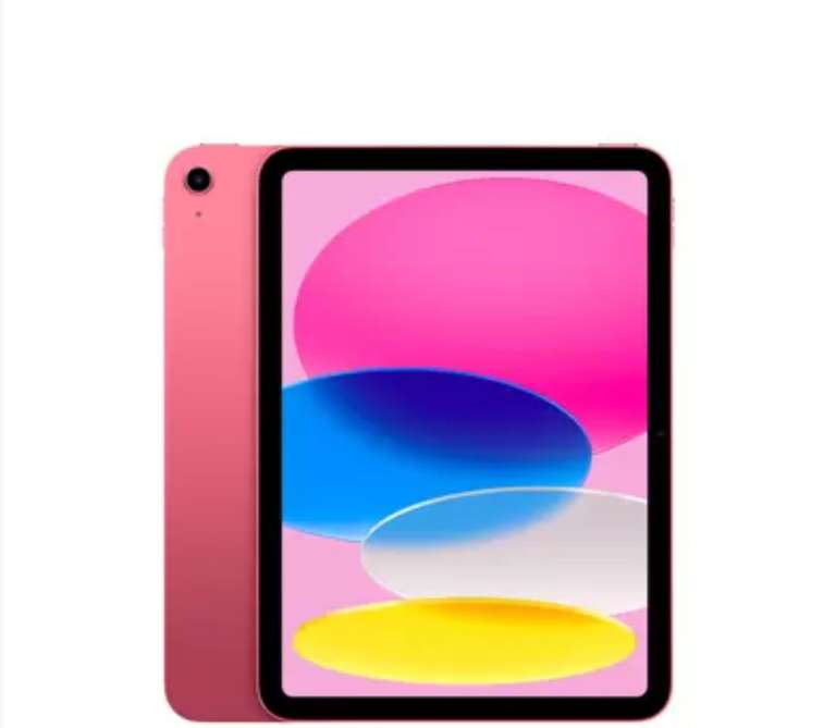 Apple 10.9 Inch 10th Gen iPad (WiFi / 64GB) - Yellow / Blue / Pink