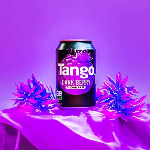 Tango Dark Berry Sugar Free Cans 24 x 330ml (10% S&S £6.17 & 15% S&S £5.82)