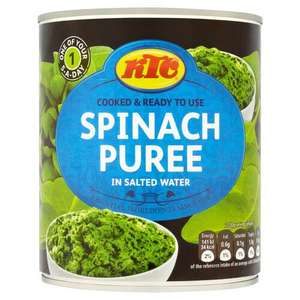 KTC Spinach Puree 795g (£1.07 per kilo) £0.85 @ Morrisons