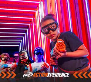NERF Action Experience - Half Price 4 Person Pass - Manchester