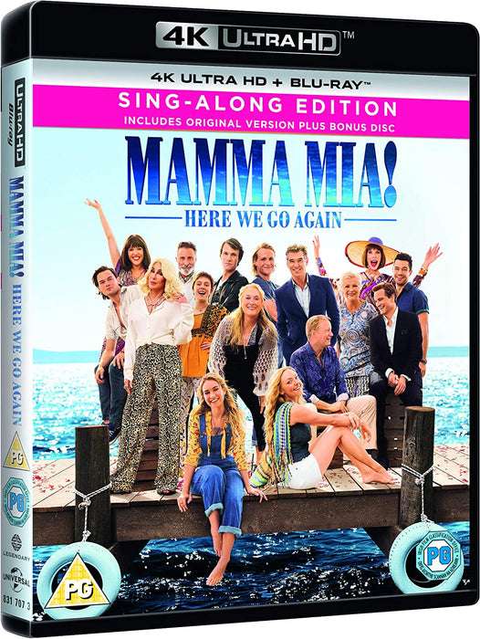 Mamma Mia! Here We Go Again 4K + Blu Ray £3.89 with free shipping @ Rarewaves