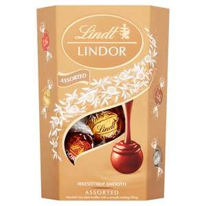 Lindt Lindor Assorted Chocolate Truffles 200G for £4.75 clubcard price @ Tesco