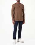 BOSS Men's Tea Twill Henley Top Shirt - SIZE XL ONLY £18.16 @Amazon