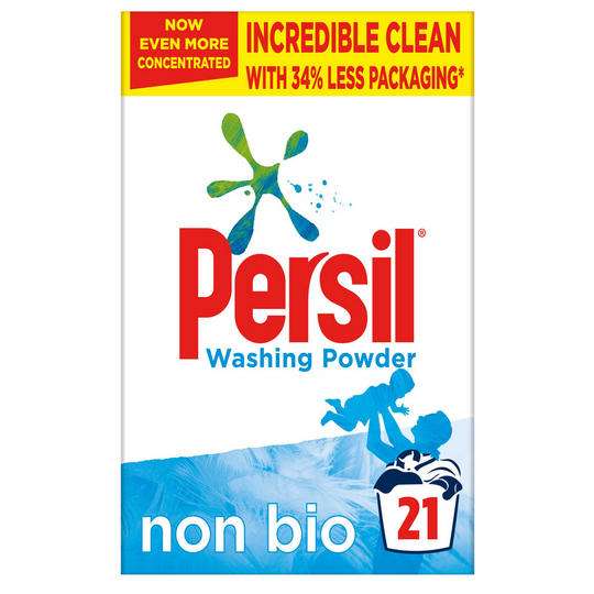 Persil Bio Washing Powder 21 Wash 1.05 kg/Persil Non Bio Washing Powder 21 Wash 1.05 kg £2.75 Each @ Iceland