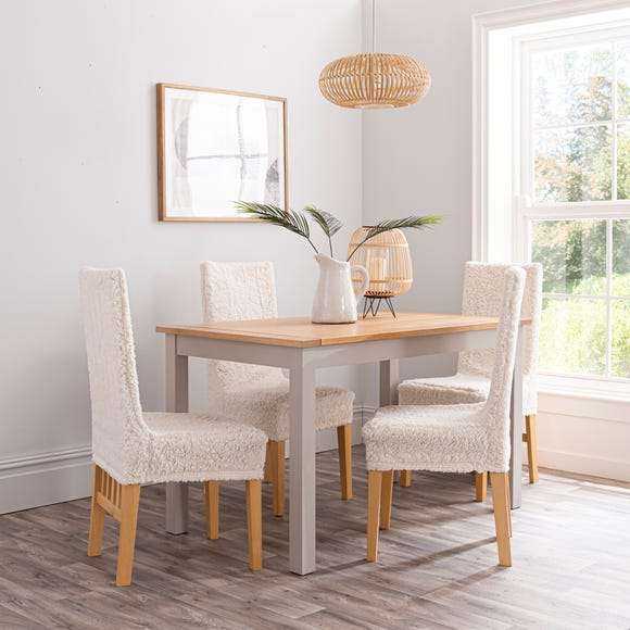 Teddy Dining Chair Covers (4 colours) £2 each + Free Click & Collect in Very Limited Locations @ Dunelm