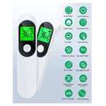 AFAC Infrared Digital Forehead Thermometer with 3 Color LCD Backlight - 20 Data Memory - £5.29 Or 2 For £10 @ MyMemory