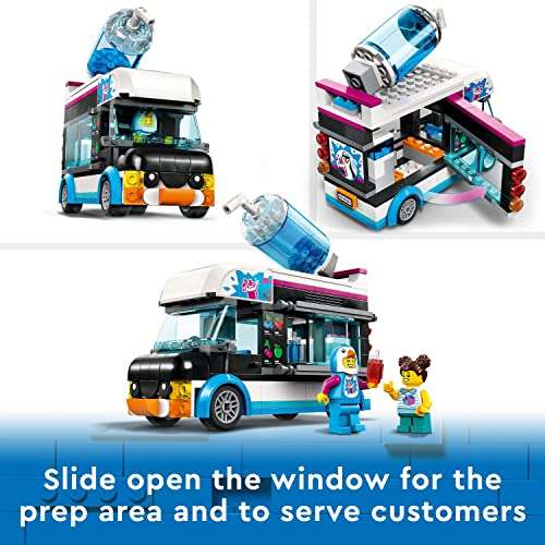 LEGO City 60384 Great Vehicles Penguin Slushy Van at checkout