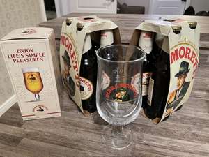 8 x 330ml Moretti Beers and free Moretti Glass - £9 @ One Stop (Chorley)