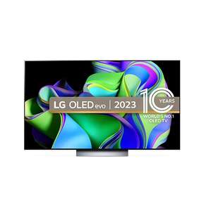 LG OLED evo C3 77 inch 4K Smart TV - OLED77C34LA £2587.18 via Perksatwork
