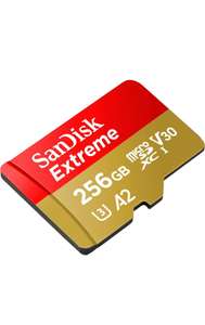 SanDisk 256GB Extreme microSDXC card + SD adapter + RescuePRO Deluxe - Sold by TRD Wholesale