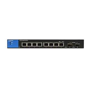 Linksys 8-Port Managed Gigabit Ethernet Switch with 2 Gigabit SFP Uplinks - £49.99 @ Amazon