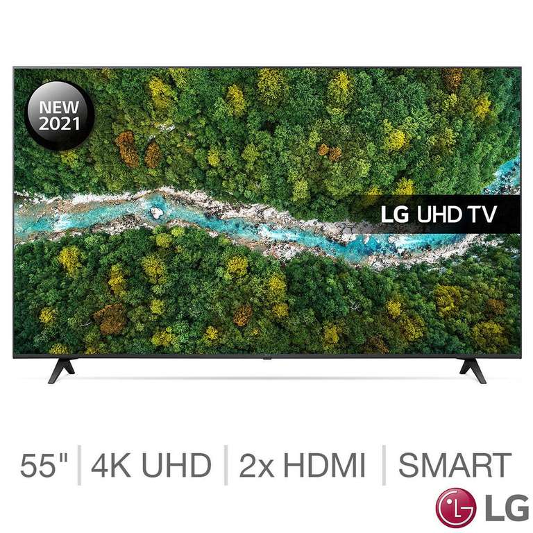 LG 55" 55UP77006LB Smart 4K UHD LED HDR Freeview TV - £250.24 In store @ Sainsbury's King's Lynn Hardwick