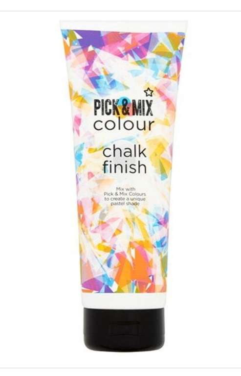 Pick & Mix Colour Pastel Chalk Hair Lightener 19p @ Superdrug Free Click & Collect