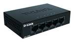 D-Link DGS-105GL 5-Port Gigabit Unmanaged Desktop Switch, Fanless