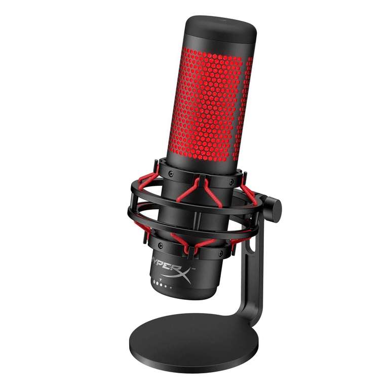 HYPERX Quadcast Gaming Microphone [HX-MICQC-BK] £54.99 Delivered Using Code @ Currys