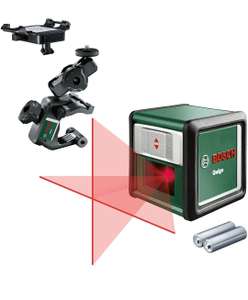 Bosch Laser Level Quigo with clamp 3rd generation, range: 10m in cardboard box £26.59 Amazon Prime Exclusive