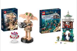 LEGO Harry Potter Offer & Code Stack Bundle Harry Potter Dobby the House-Elf Figure Set (76421) & Triwizard Tournament: The Black Lake