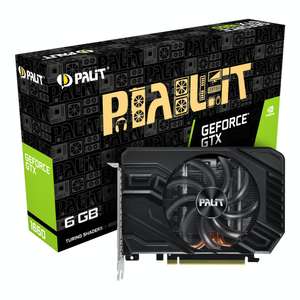 Palit GeForce GTX 1660 StormX 6144MB GDDR5 PCI-Express Graphics Card £199.99 + £9.90 delivery @ Overclockers