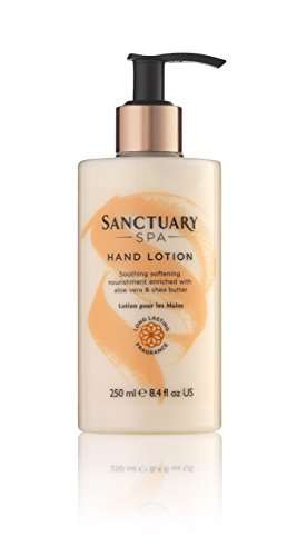 Sanctuary Spa Hand Lotion with Pump, Vegan Hand Cream, Cruelty Free, 250 ml £3.03 @ Amazon