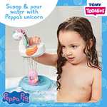 TOMY Toomies Peppa Pig Peppa's Unicorn Bath Float, Baby Bath Toys, Kids Bath Toys for Water Play £6.99 @ Amazon