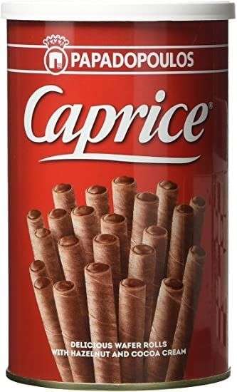 Caprice Papadopoulou Chocolate Wafer Sticks, 300g - Poulton Le Fylde