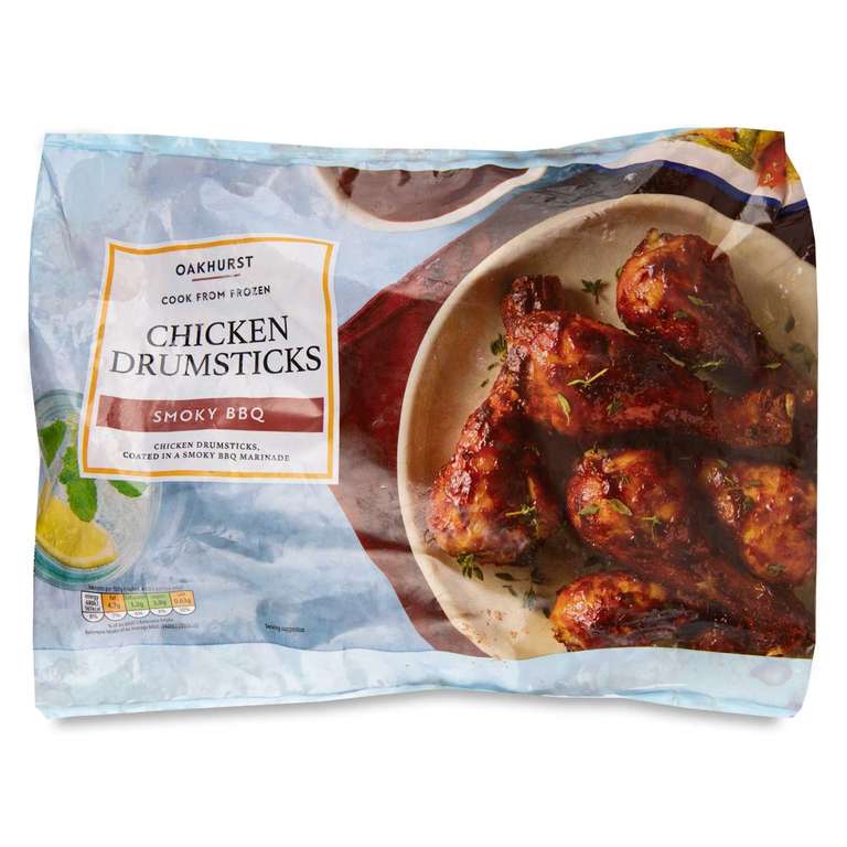 (Oakhurst Cook From Frozen) Chicken Drumsticks Smoky BBQ 700g/ Chicken Wings In Sriracha Sauce 700g - £1.99 Each @ Aldi