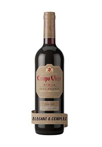Campo Viejo Rioja Gran Reserva Red Wine, 75 cl £10.20 at Amazon