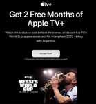 2 months Free Apple TV+ Subscription (New and Selected Existing Accounts)