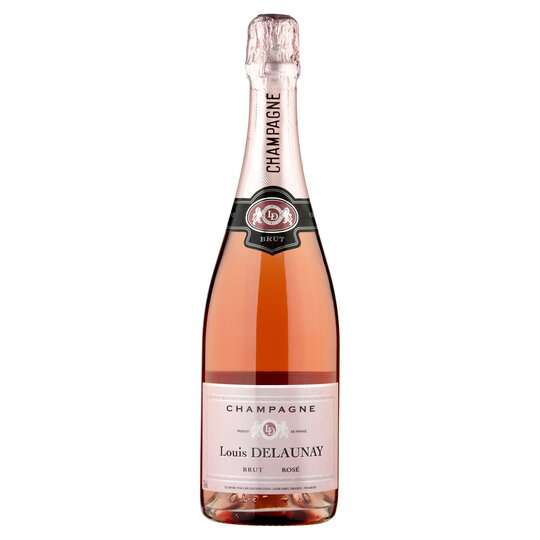 Louis Delaunay Rose Champagne 75Cl £4.75 instore @ Tesco, Wisbech, Cambs.