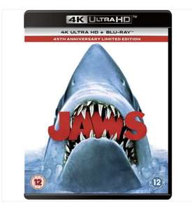 Jaws [1975] (4K Ultra HD + Blu-ray) £11.06 @ Rarewaves via OnBuy