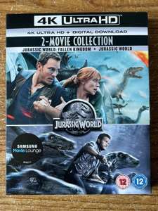 Jurrassic World/Jurrassic World Fallen Kingdom 4k Blu Ray - Sold by The_JC_Trading