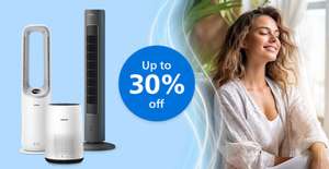 Philips HeatWave - upto 30% off products ( Air Purifier 600 series £69.99 / 800 series £79.99 CX5120 heater £69.99) + £10 newsletter code