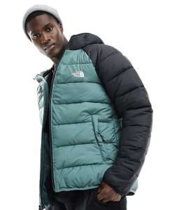 The North Face Lauerz Synthetic Puffer Jacket in Green and Black