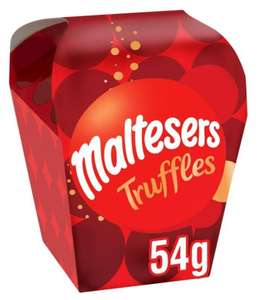 Maltesers Truffles Small Gift Box 54G £1 (Clubcard Price) @ Tesco