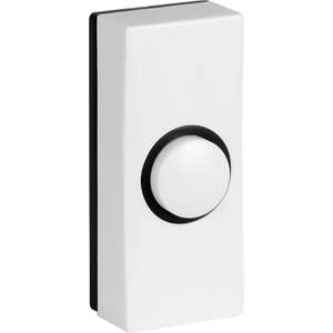 Hard Wiring Press Button White Chime Bell - Sold by Hard Outfit Store