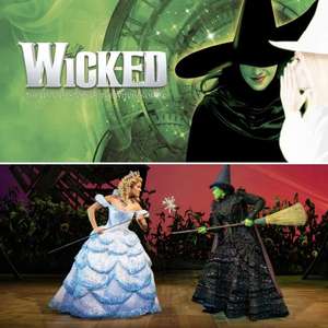 Wicked London Theatre Break from £72pp (Includes Hotel and Tickets)