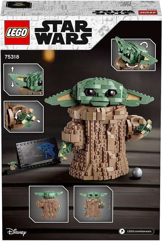 LEGO 75318 Star Wars: The Mandalorian The Child Baby Yoda £49.98 @ Amazon