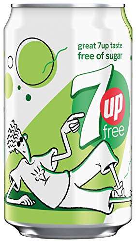 7up Free 330ml (Pack of 24): £7.50 / £6.75 Subscribe & Save @ Amazon