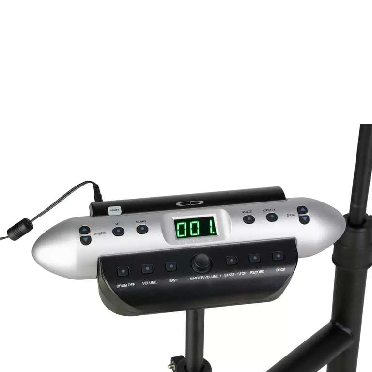 Carlsbro CSD120 Electronic Drum Kit with Headphones, Stool and Drumsticks