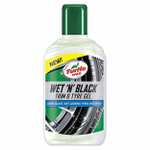 Turtle Wax 53144 Wet & Black Car Trim & Tyre Gel All In One 300ml