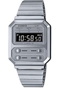 Casio Collection Vintage Mens Digital Watch, available in Silver,Black/Silver, and Black/Gold sold by WatchNation