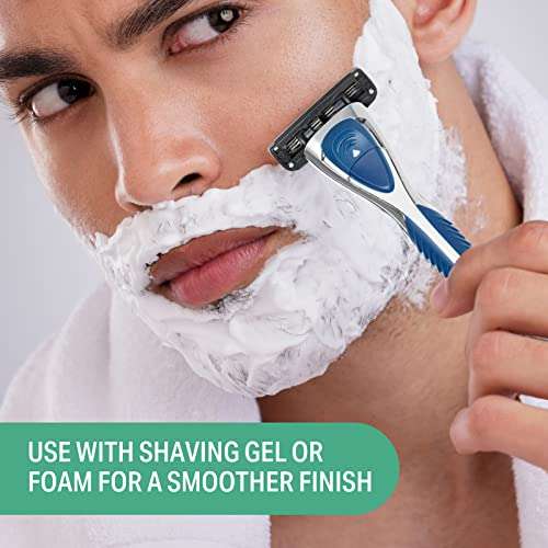 Amazon Male 3 blade razor with 5 refills - £4.48 (£4.26/£3.81 on Subscribe & Save) + 10% Voucher On 1st S&S @ Amazon